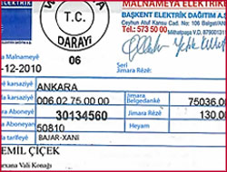 Genç Siviller Çiçek'e Kürtçe fatura kesti