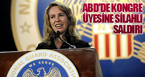 ABD'de kongre üyesine silahlı saldırı