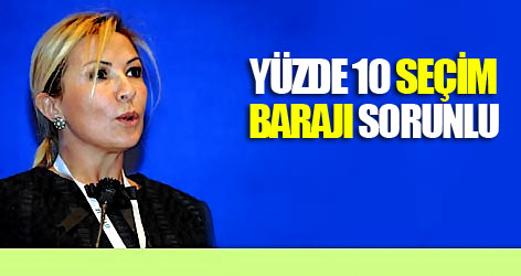 Boyner: Yüzde 10 seçim barajı sorunlu