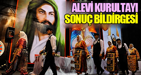 Büyük Alevi Kurultayı sonuç bildirgesi