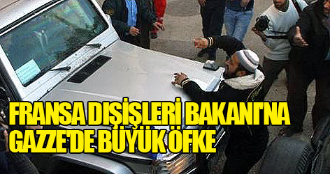 Fransa Dışişleri Bakanı'na Gazze'de büyük öfke