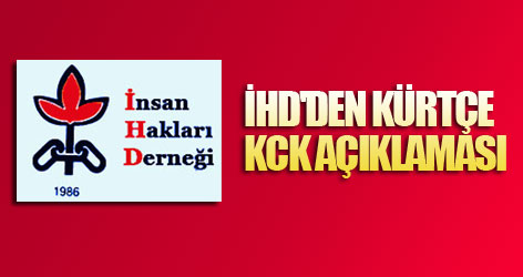 İHD'den Kürtçe KCK açıklaması