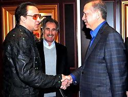Erdoğan, Nicolas Cage ile görüştü