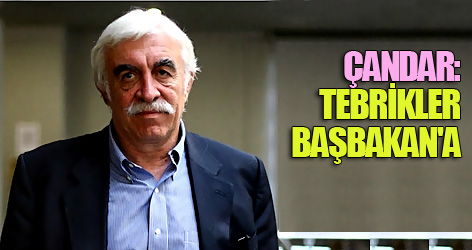 Cengiz Çandar: Tebrikler Başbakan'a