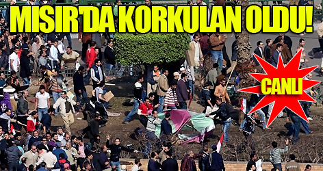 Mısır'da korkulan oldu!