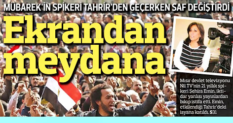 Ünlü spiker saf değiştirdi