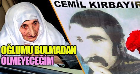 Berfo Nine: Oğlumu bulmadan ölmeyeceğim