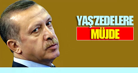 Erdoğan'dan YAŞ'zedelere müjde