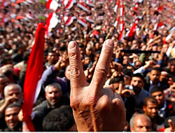 Mısır'da devrim...