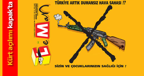 Kürt açılımı Leman'ın kapağında!