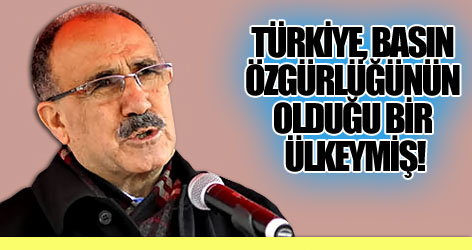 Türkiye, basın özgürlüğünün olduğu bir ülkeymiş!