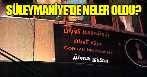 Süleymaniye'de neler oldu?