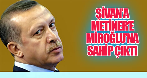 Erdoğan, Şivan Perwer'e sahip çıktı