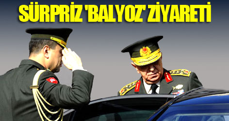 Genelkurmay Başkanı'ndan 'Balyoz' ziyareti