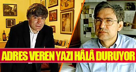Adres veren yazı hâlâ duruyor!