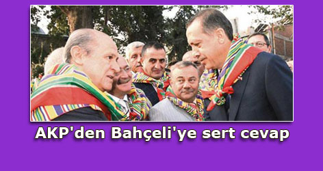 AKP'den Bahçeli'ye sert cevap