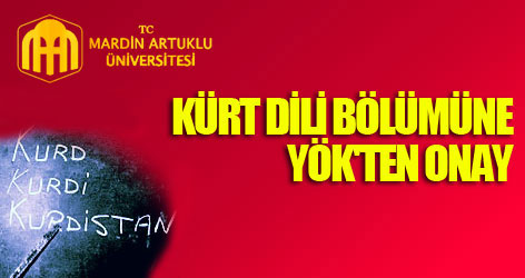 Kürt Dili bölümüne YÖK'ten onay