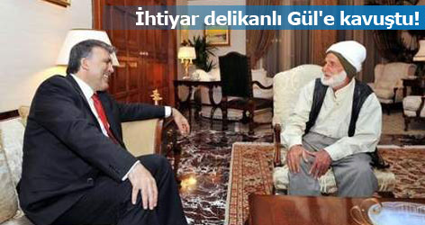 İhtiyar delikanlı Gül'e kavuştu !