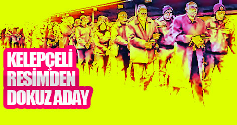 Kelepçeli resimden dokuz adaylık çıktı