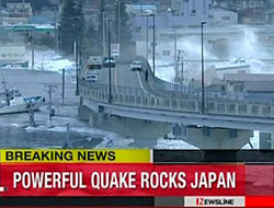 Japonya'da 8,9 büyüklüğünde deprem