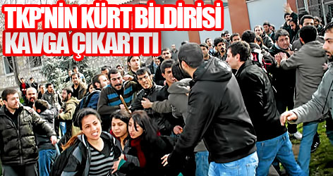 TKP'nin Kürt Bildirisi kavga çıkarttı