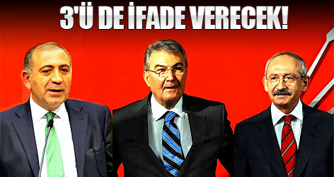 Savcı Öz'den 3 CHP'li için ifade talimatı