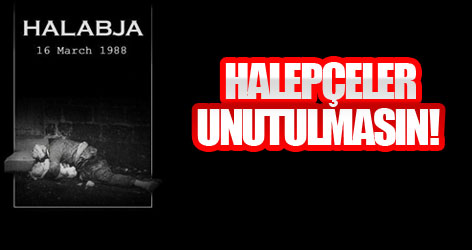 '16 Mart Halepçe Katliamı'nı unutma