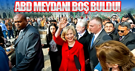 ABD meydanı boş buldu!