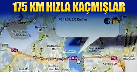 19 km hızla vurup 175 km hızla kaçmışlar