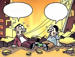 Penguen'den çarpıcı Libya kapağı