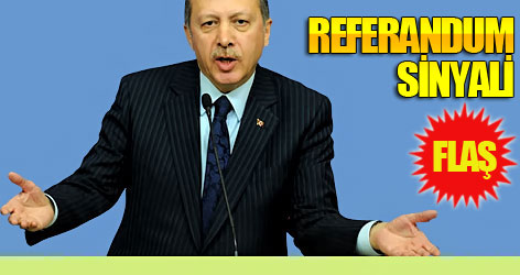 Seçimden sonra referandum sinyali