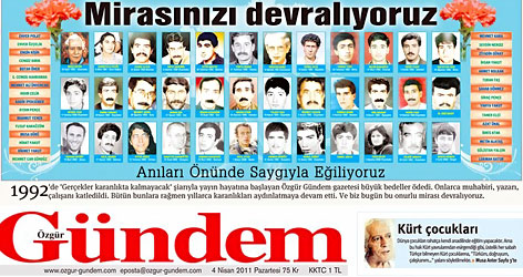 17 yıl sonra yeniden Özgür Gündem