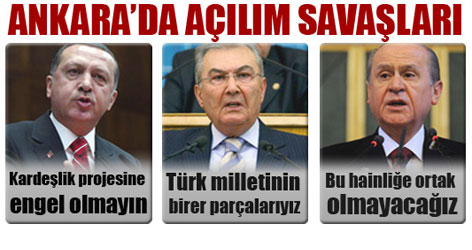 Ankara'da 'Kürt açılımı' polemiği