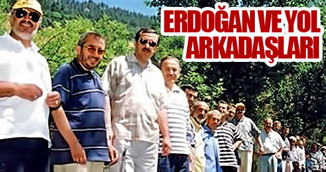 Erdoğan yol arkadaşlarını unutmadı