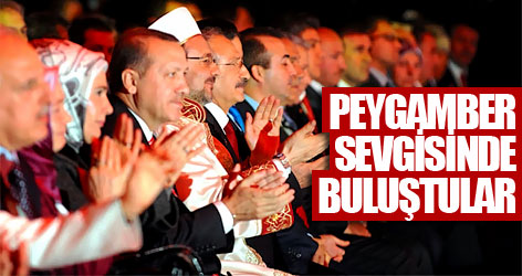 Peygamber sevgisinde buluştular