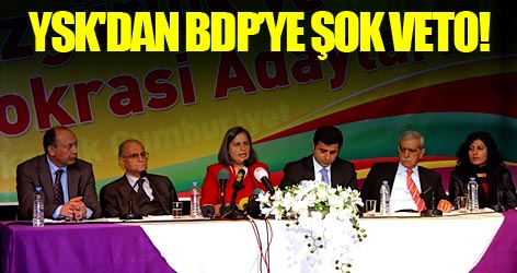 YSK 12 adayı veto etti