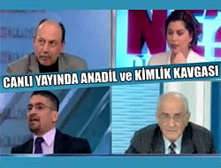 Canlı yayında kimlik kavgası