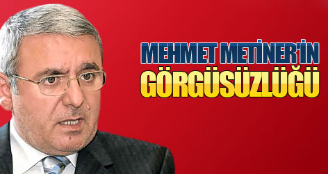 Mehmet Metiner'in görgüsüzlüğü