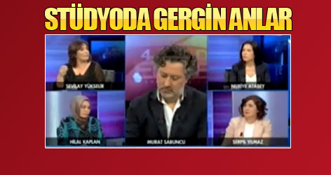 Stüdyoda gergin anlar