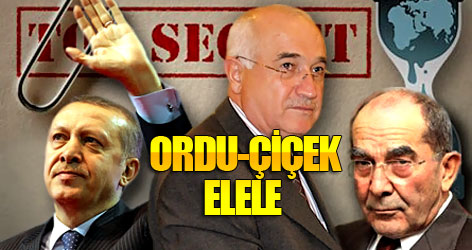 Başbakan'a karşı orduyla Çiçek elele