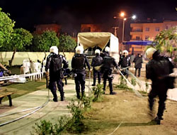 BDP çadırına gece baskını!