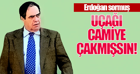 Erdoğan: Uçağı camiye çakmışsın!