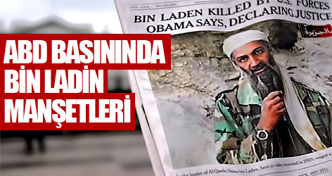 ABD basınında Bin Ladin manşetleri