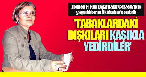 'Tabaklardaki dışkıları kaşıkla yedirdiler'