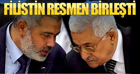 Filistin resmen birleşti