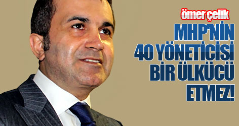 MHP'nin 40 yöneticisi bir ülkücü etmez!