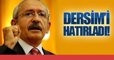 Kılıçdaroğlu: Dersimliyim gururluyum!
