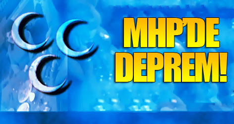 MHP'de beş kaset istifası Flaş