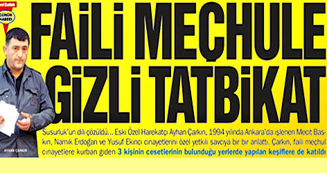 Susurlukçu Çarkın’ın Dili Çözüldü!