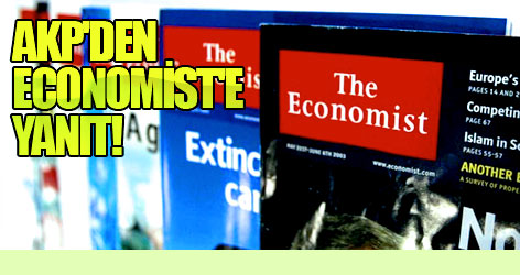 AKP'den The Economist'e yanıt!